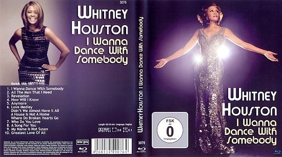 dvd cover Whitney Houston: I wanna Dance with somebody Blu-Ray German