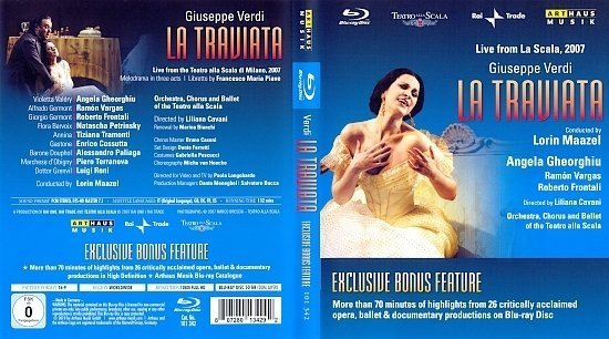 dvd cover La Traviata: LIVE from la Scala 2007 Blu-Ray