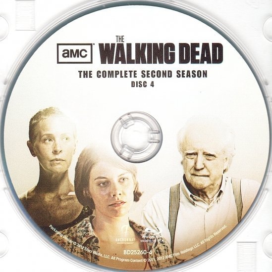 dvd cover The Walking Dead Season 2 (2011) Blu-Ray