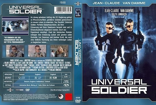 dvd cover Universal Soldier (Jean-Claude Van Damme Collection) (1992) R2 German