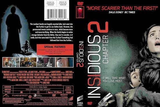 dvd cover Insidious 2