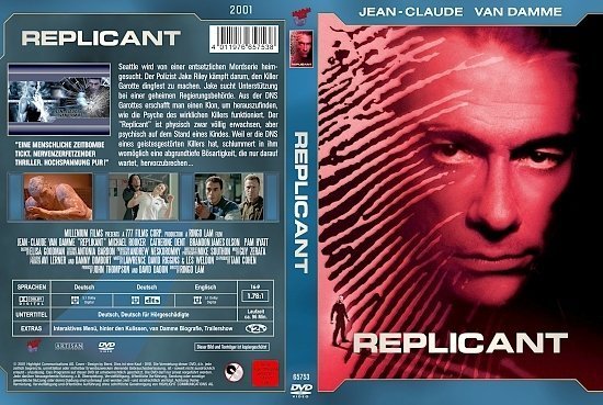 dvd cover Replicant (Jean-Claude Van Damme Collection) (2001) R2 German