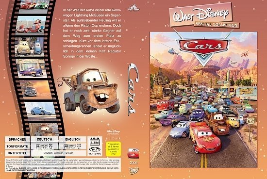 dvd cover Cars (Walt Disney Special Collection) (2006) R2 German