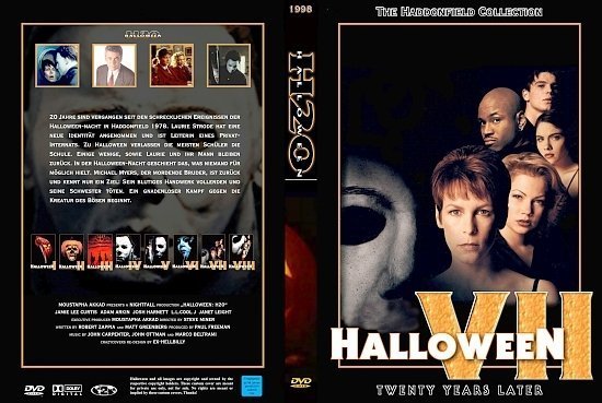 dvd cover Halloween 7: H20 - 20 Jahre spÃ¤ter (1998) R2 German