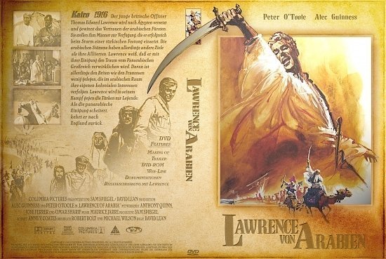 dvd cover Lawrence von Arabien (1962) R2 German