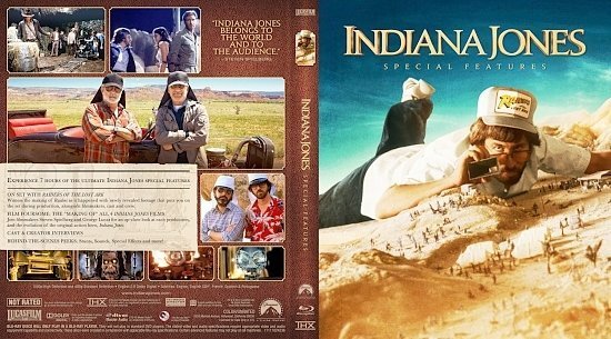 dvd cover Indiana Jones Special Features