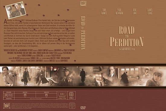 dvd cover Road to Perdition (Gangster Collection) (2002) R2 German