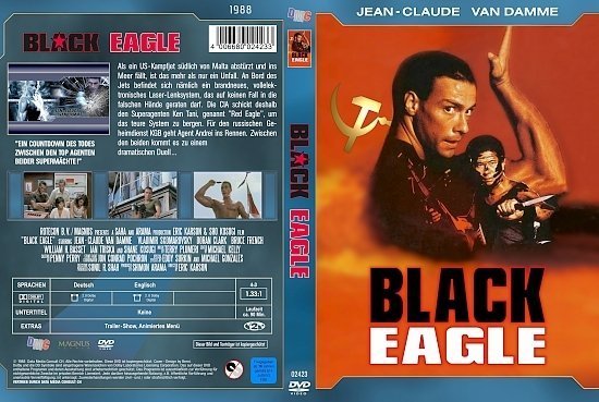 dvd cover Black Eagle (Jean-Claude Van Damme Collection) (1987) R2 German
