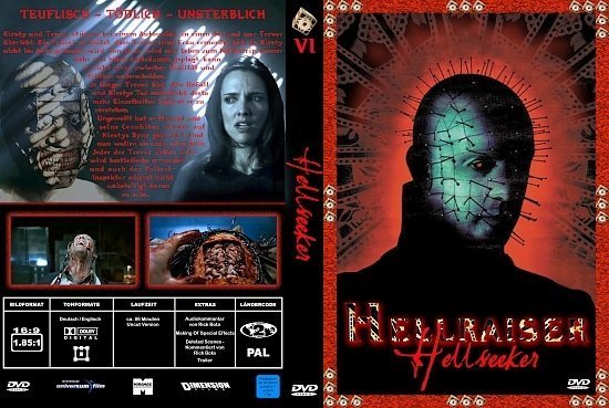 dvd cover Hellraiser 6: Hellseeker (2002) R2 German