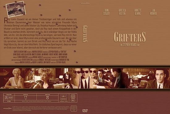 dvd cover Grifters (Gangster Collection) (1990) R2 German