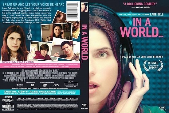 dvd cover In A World