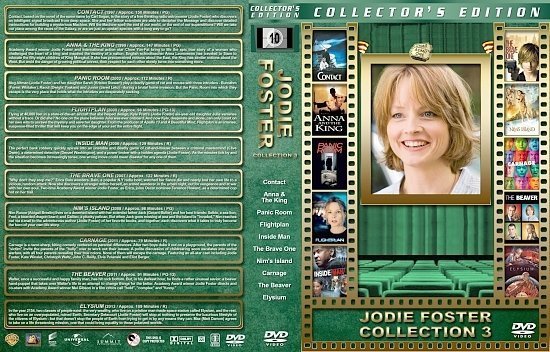dvd cover Jodie Foster Collection