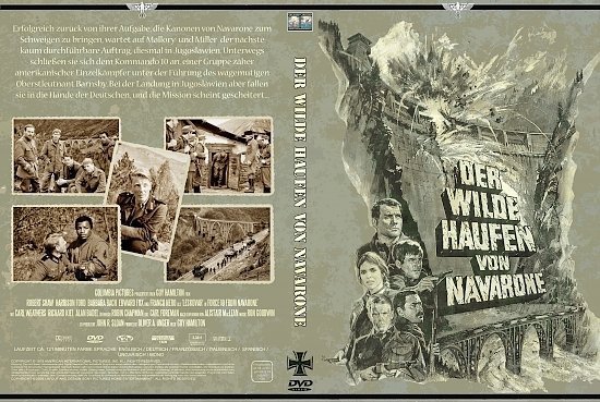 dvd cover Der wilde Haufen von Navarone (1978) R2 German