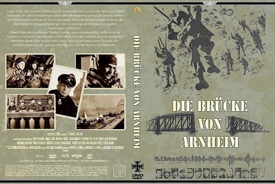 dvd cover Die BrÃ¼cke von Arnheim (1977) R2 German