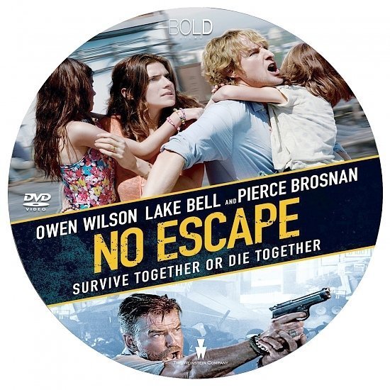 dvd cover No Escape R0 Custom Label