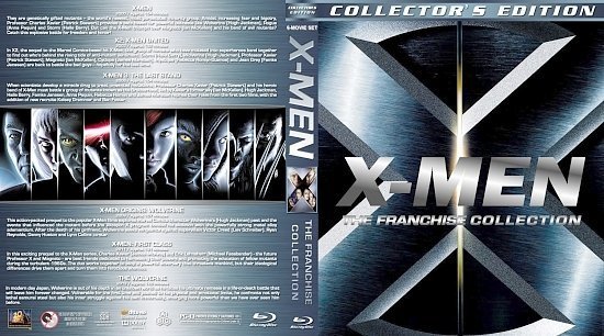 dvd cover X Men: The Franchise Collection version 2