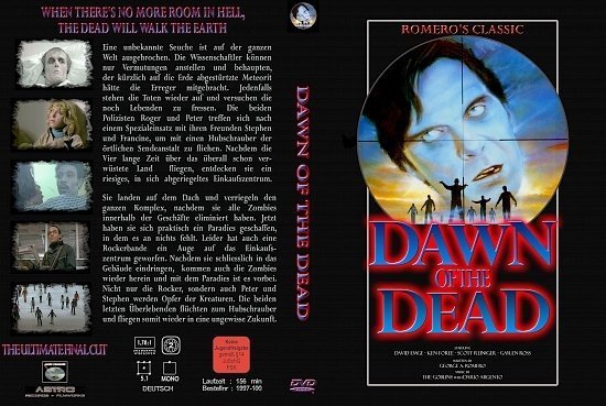 dvd cover Dawn of the Dead (1978) R2 German