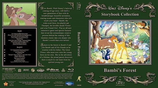 dvd cover Bambi's Forest