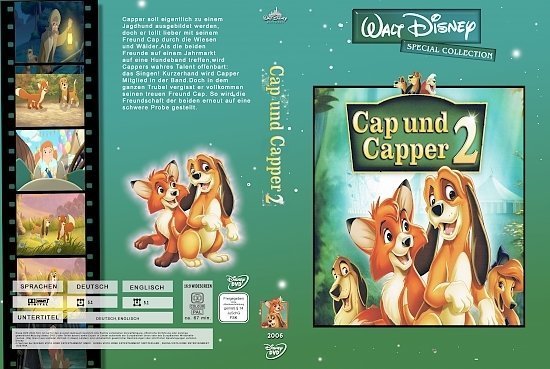 dvd cover Cap und Capper 2 (Walt Disney Special Collection) (2006) R2 German