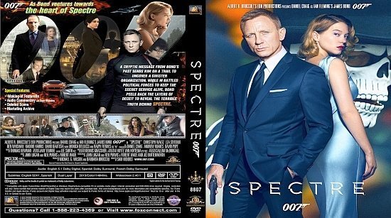dvd cover Spectre R1