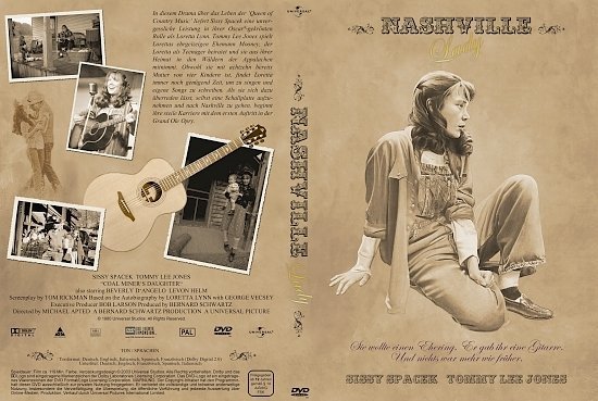 dvd cover Nashville Lady (1980) R2 German