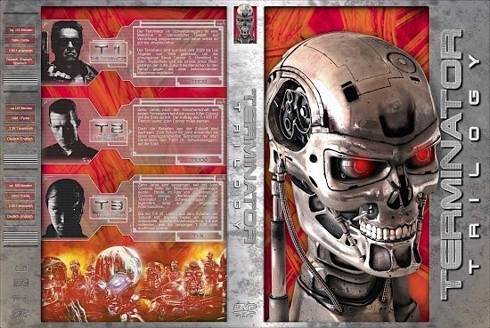 dvd cover Terminator Trilogy (2003) R2 German