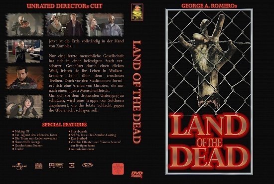 dvd cover Land of the Dead (2005) R2 German