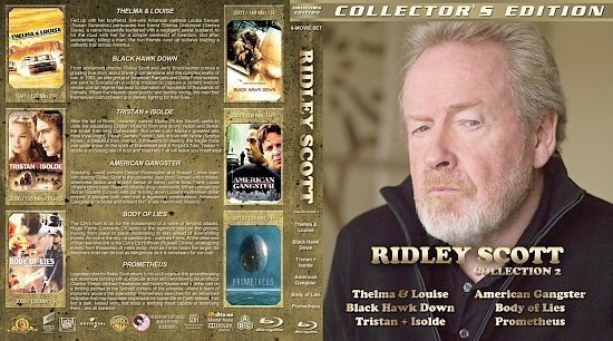 dvd cover Ridley Scott Collection 2