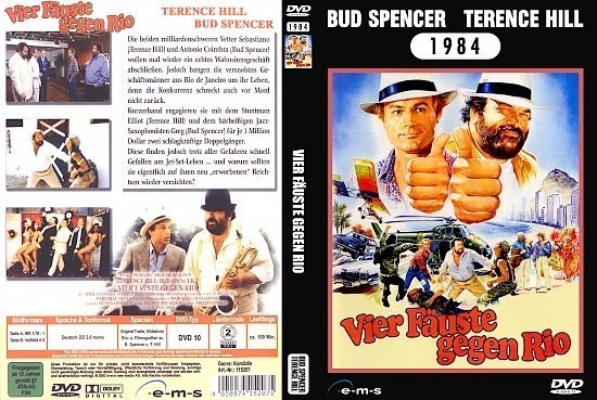 dvd cover Vier FÃ¤uste gegen Rio (Bud Spencer & Terence Hill Collection) (1984) R2 German