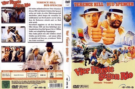 dvd cover Vier FÃ¤uste gegen Rio (Bud Spencer & Terence Hill Collection) (1984) R2 German