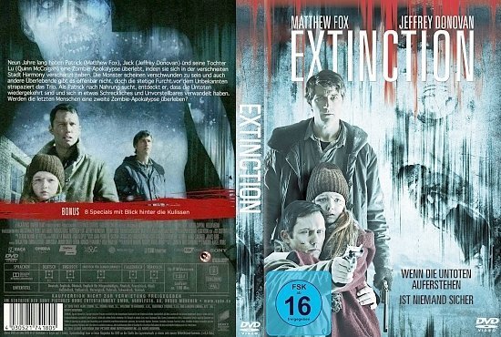 dvd cover Extinction R2 GERMAN