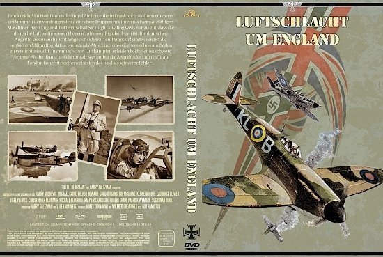 dvd cover Die Luftschlacht um England (1969) R2 German