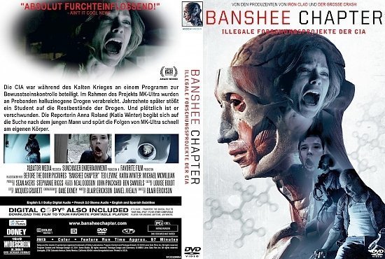 dvd cover Banshee Chapter Custom GERMAN