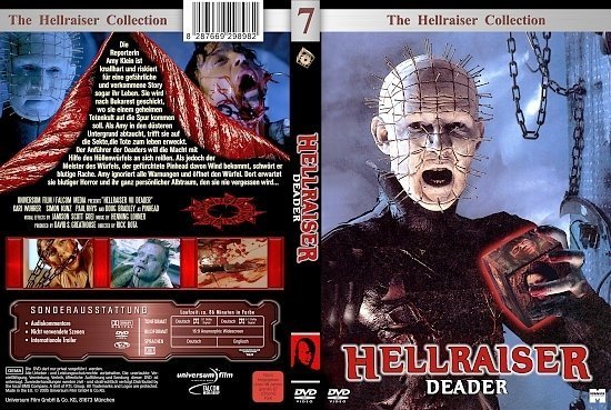 dvd cover Hellraiser 7: Deader (2005) R2 German