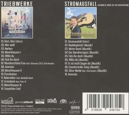 dvd cover Alligatoah - Triebwerke (Premium Edition)