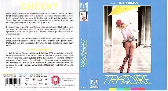 dvd cover Cheeky (2000) Blu-Ray UK Cover & Label