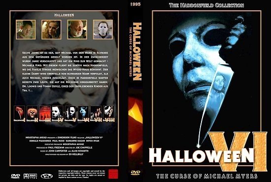 dvd cover Halloween 6: Der Fluch des Michael Myers (1995) R2 German