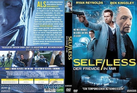 dvd cover Selfless: Der Fremde in mir R2 GERMAN