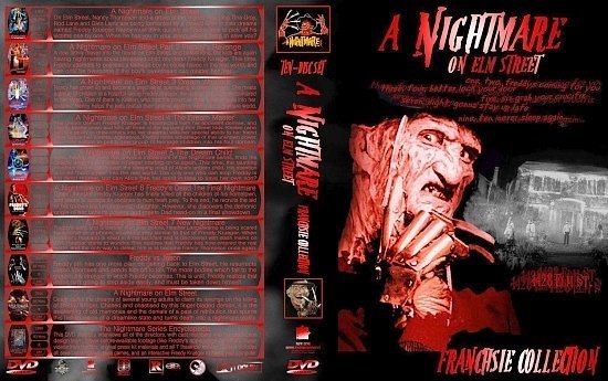 dvd cover A Nightmare on Elm Street Collection 3460 x 2175