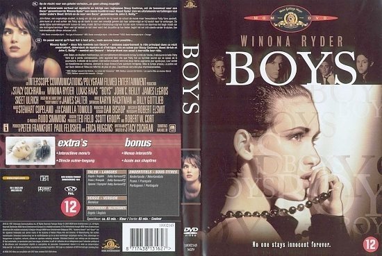 dvd cover Boys (1996) R2 Fr/Nl