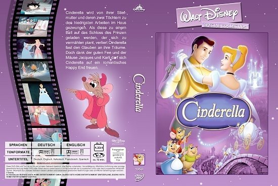 dvd cover Cinderella (Walt Disney Special Collection) (1950) R2 German