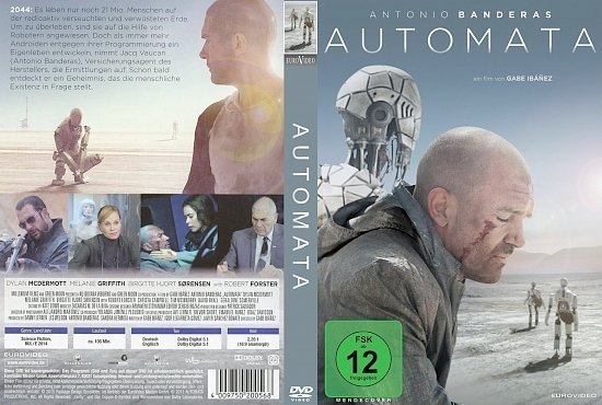 dvd cover Automata R2 GERMAN
