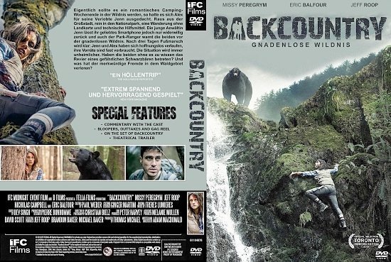 dvd cover Backcountry: Gnadenlose Wildnis Custom GERMAN