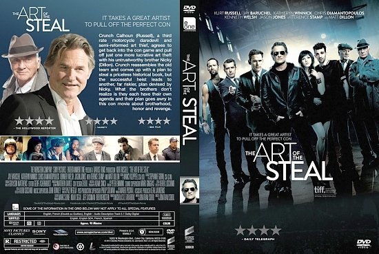 dvd cover The Art Of The Steal