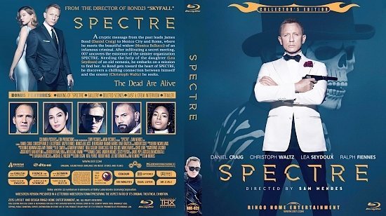 dvd cover Spectre Custom Blu-Ray Cover