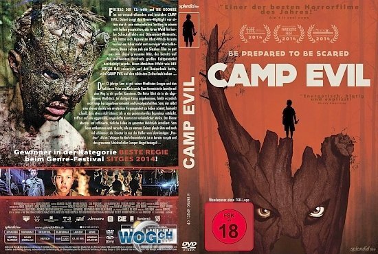 dvd cover Camp Evil R2 GERMAN