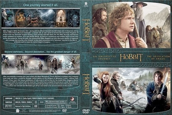 dvd cover The Hobbit Double Feature