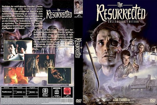 dvd cover The Resurrected: Die Saat des Bsen (1991) R2 GERMAN