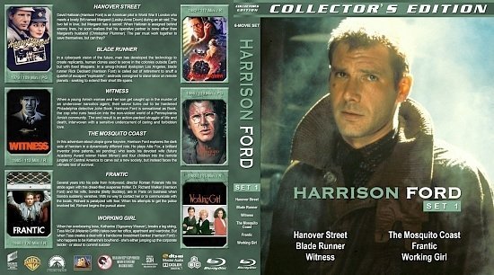 dvd cover Harrison Ford Collection Set 1