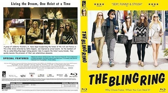 dvd cover The Bling Ring